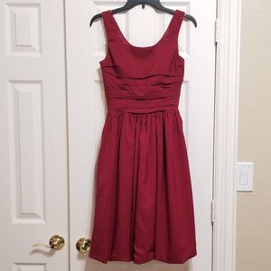 ❤️ Women's Little Red Scoop-Neck Cocktail Dress